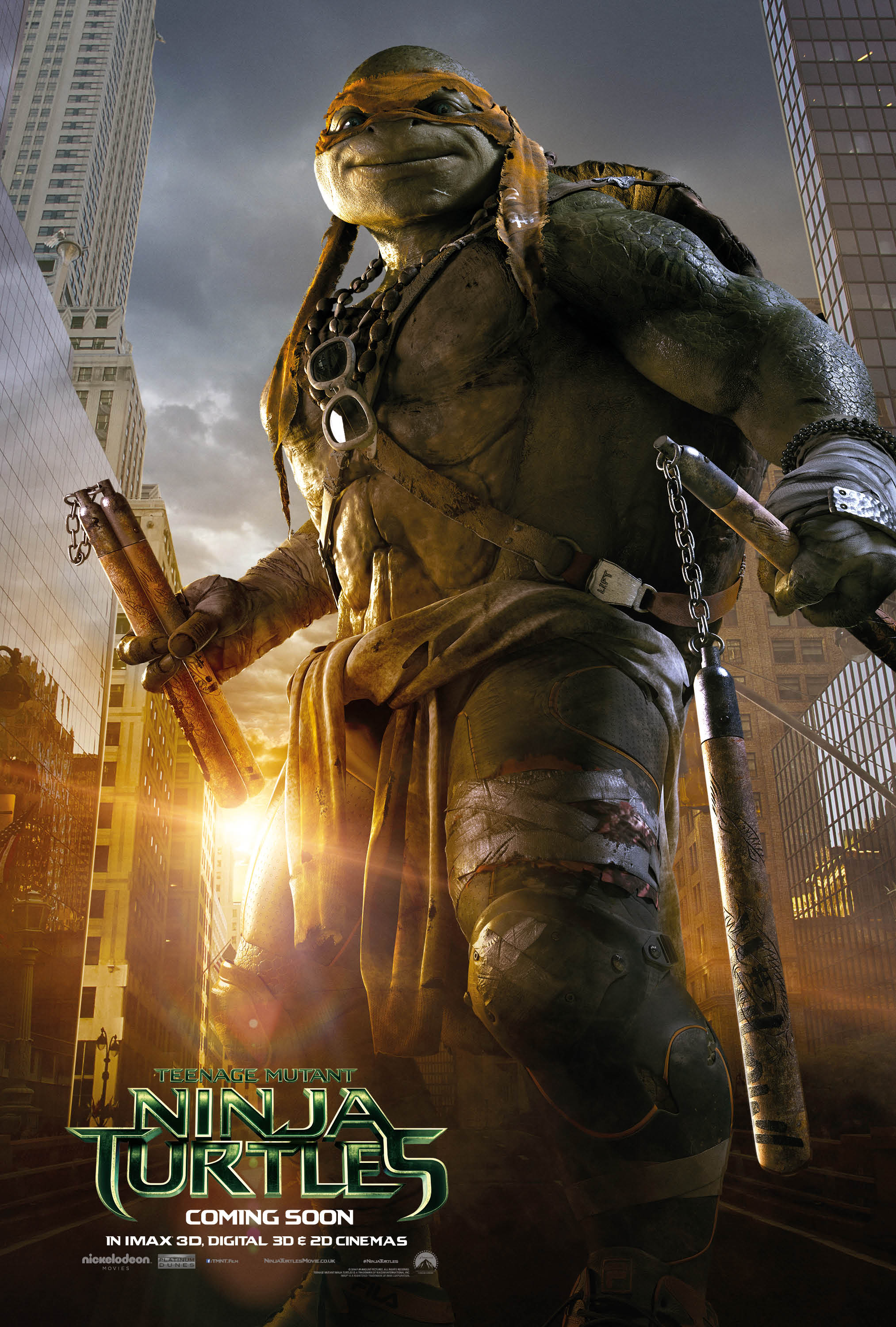 Four New Character Posters for Teenage Mutant Ninja Turtles