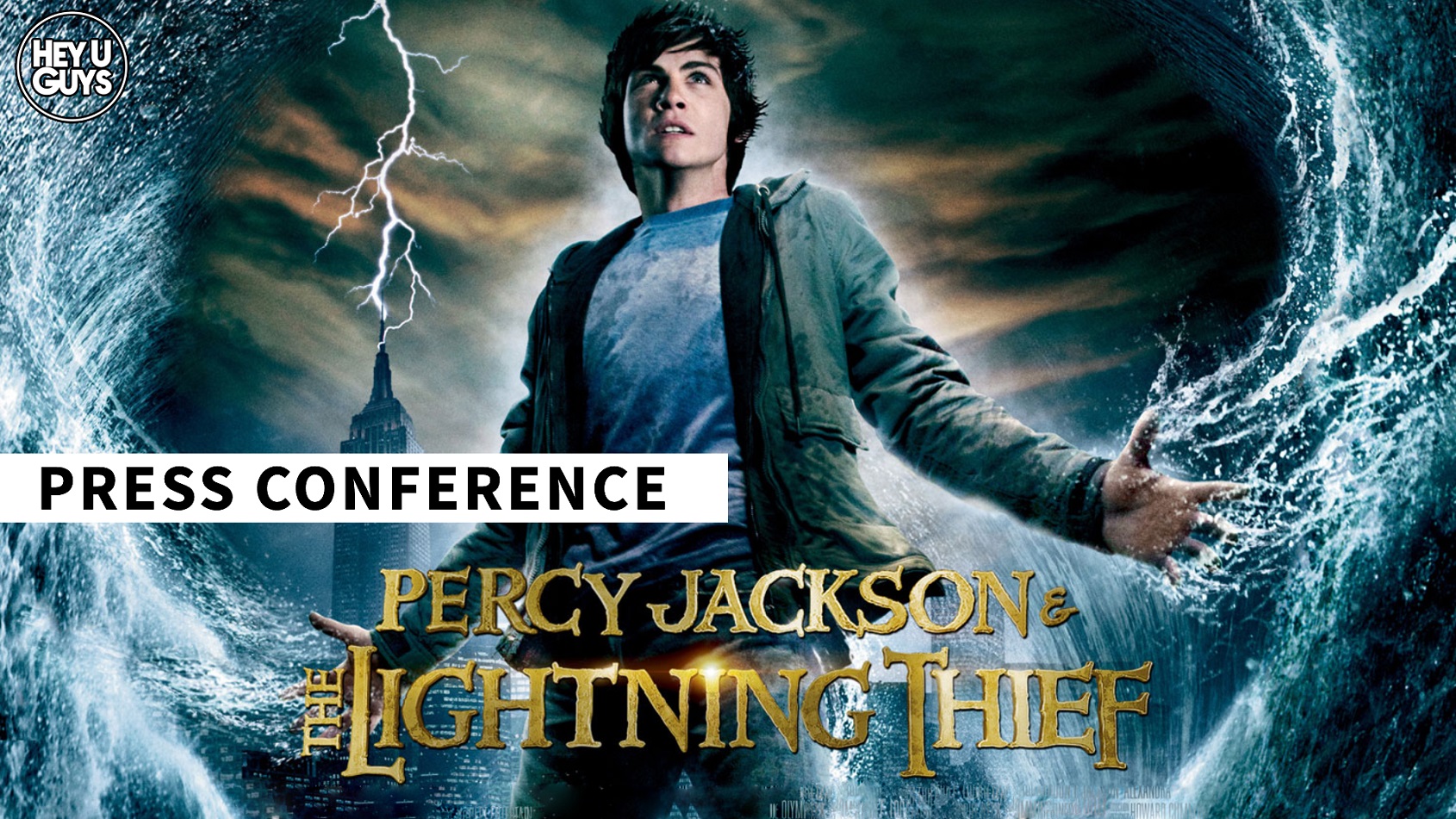 Watch the Percy Jackson and the Lightning Thief UK Press Conference in Full  - HeyUGuys
