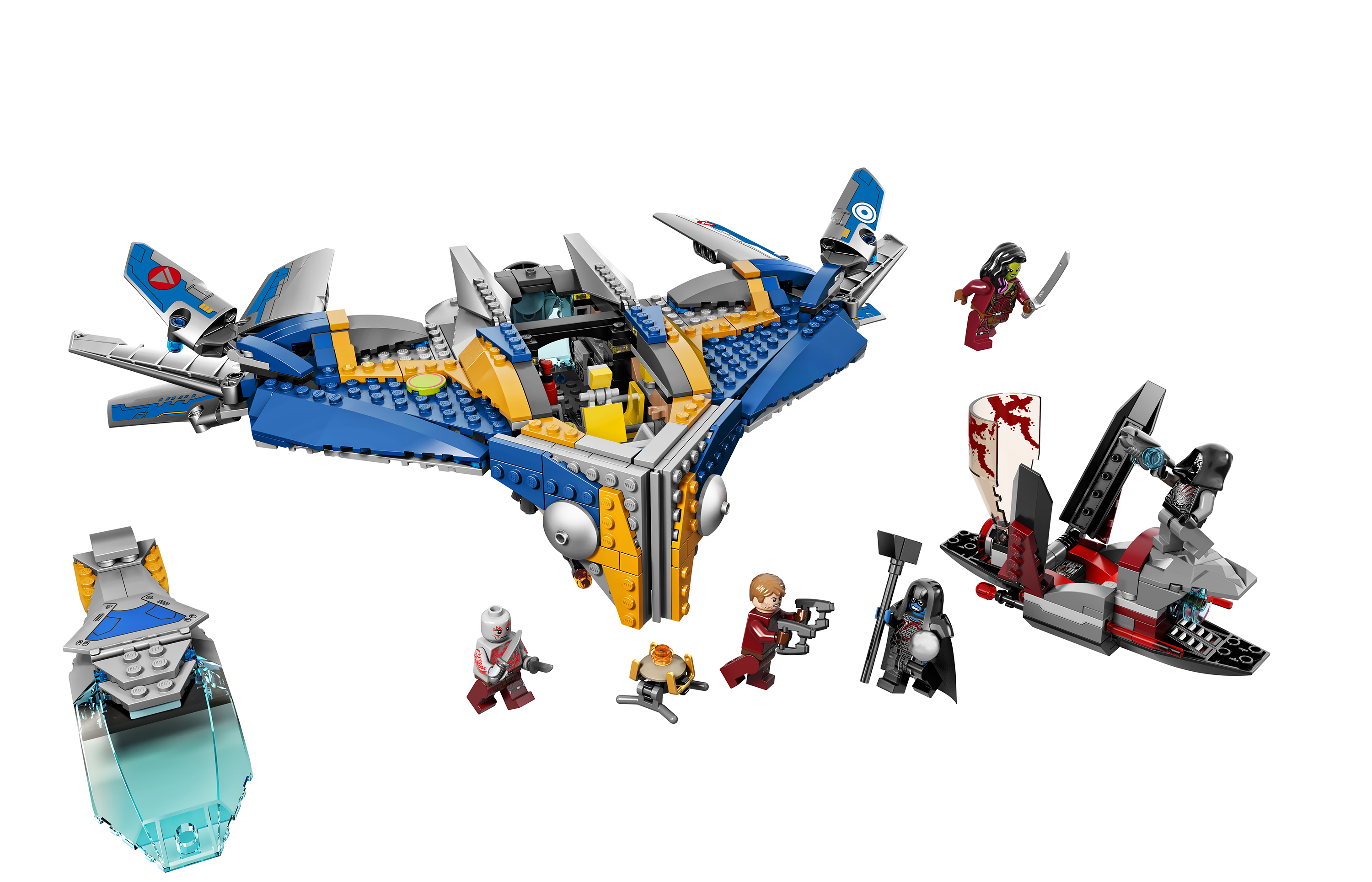 The Milano Spaceship Rescue - Guardians of the Galaxy LEGO - HeyUGuys