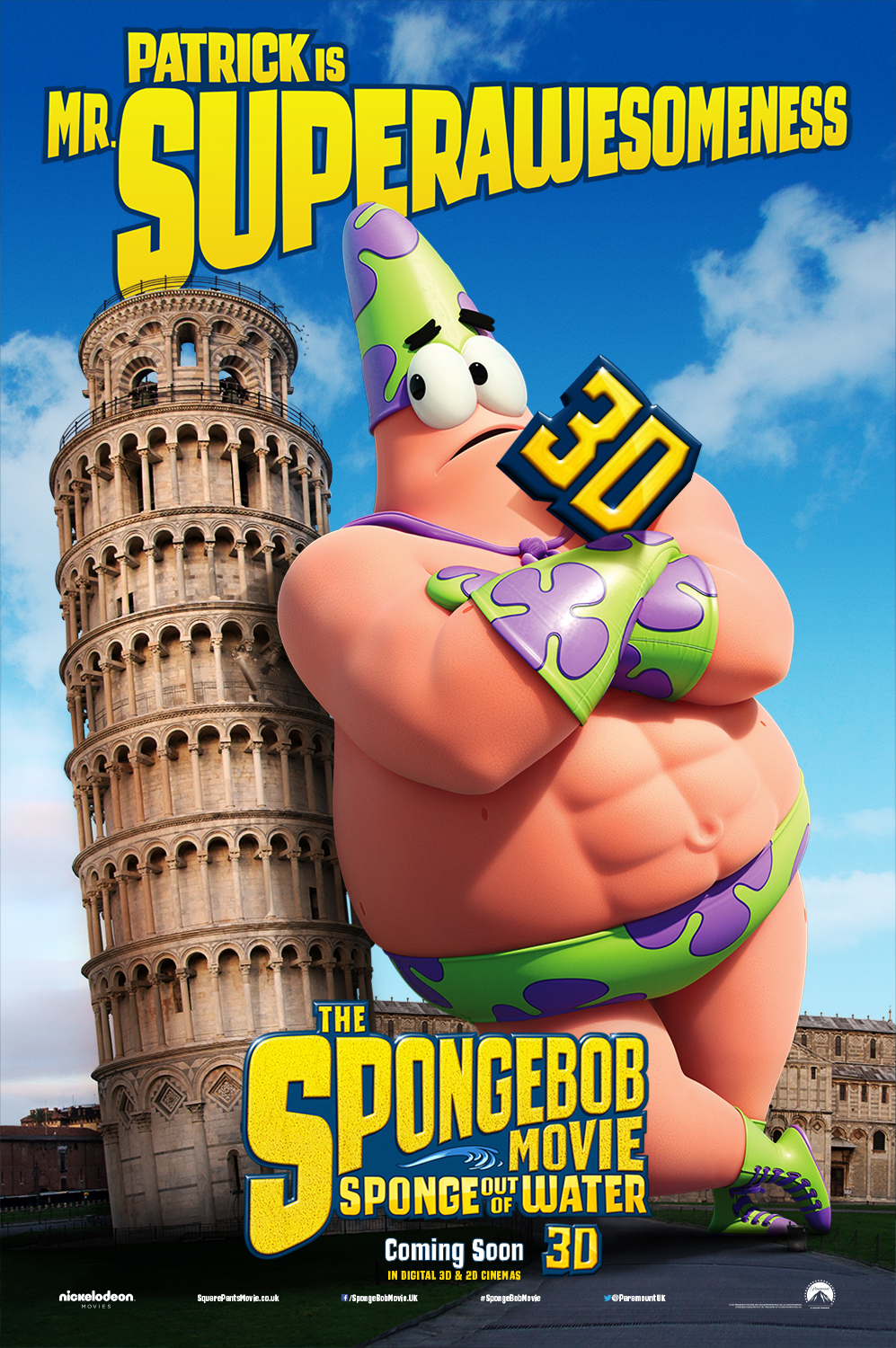 Spongebob Squarepants: The Movie Character Posters