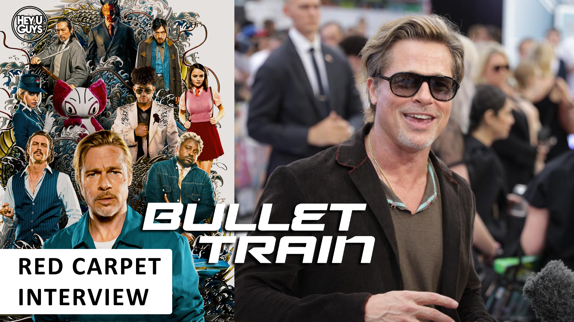 Forget about Brad Pitt in his latest movie; the bullet train is